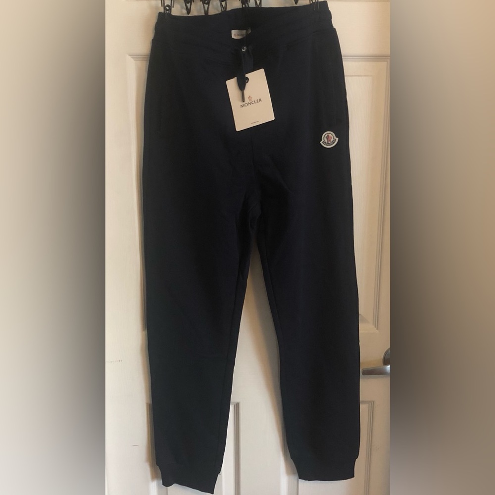 Men’s Moncler navy blue joggers
